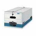 Fellowes FEL Stor-File Storage Boxes- Legal- 15in.x24in.x10in.- 12-CT- White FE463564